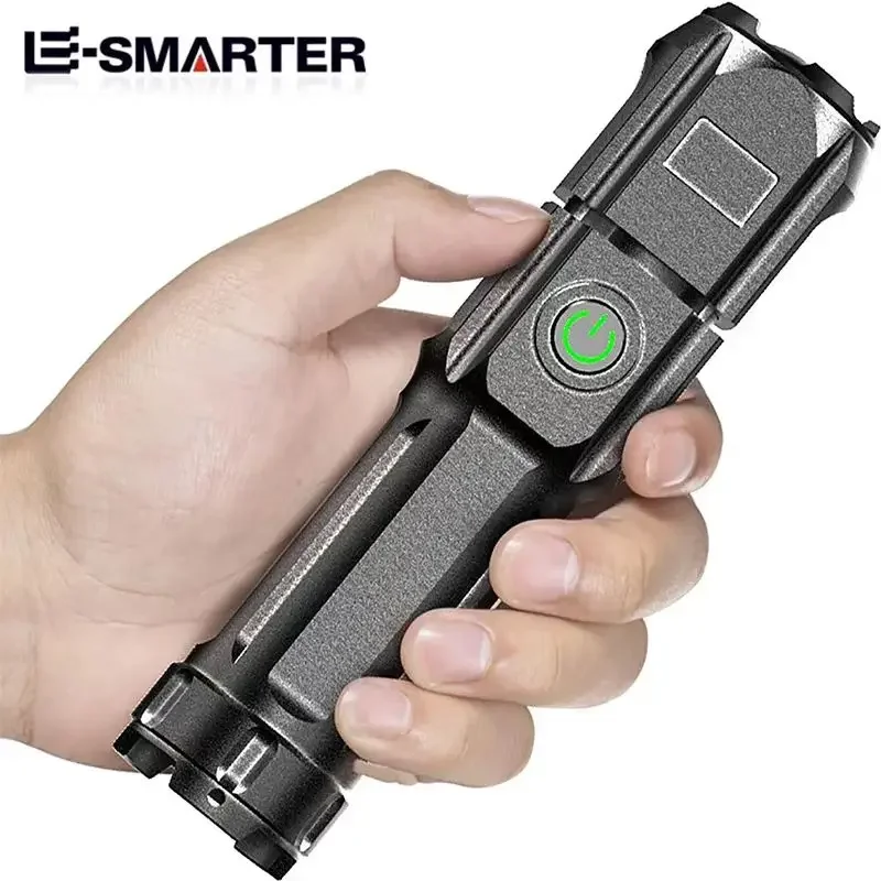 Linterna táctica LED recargable