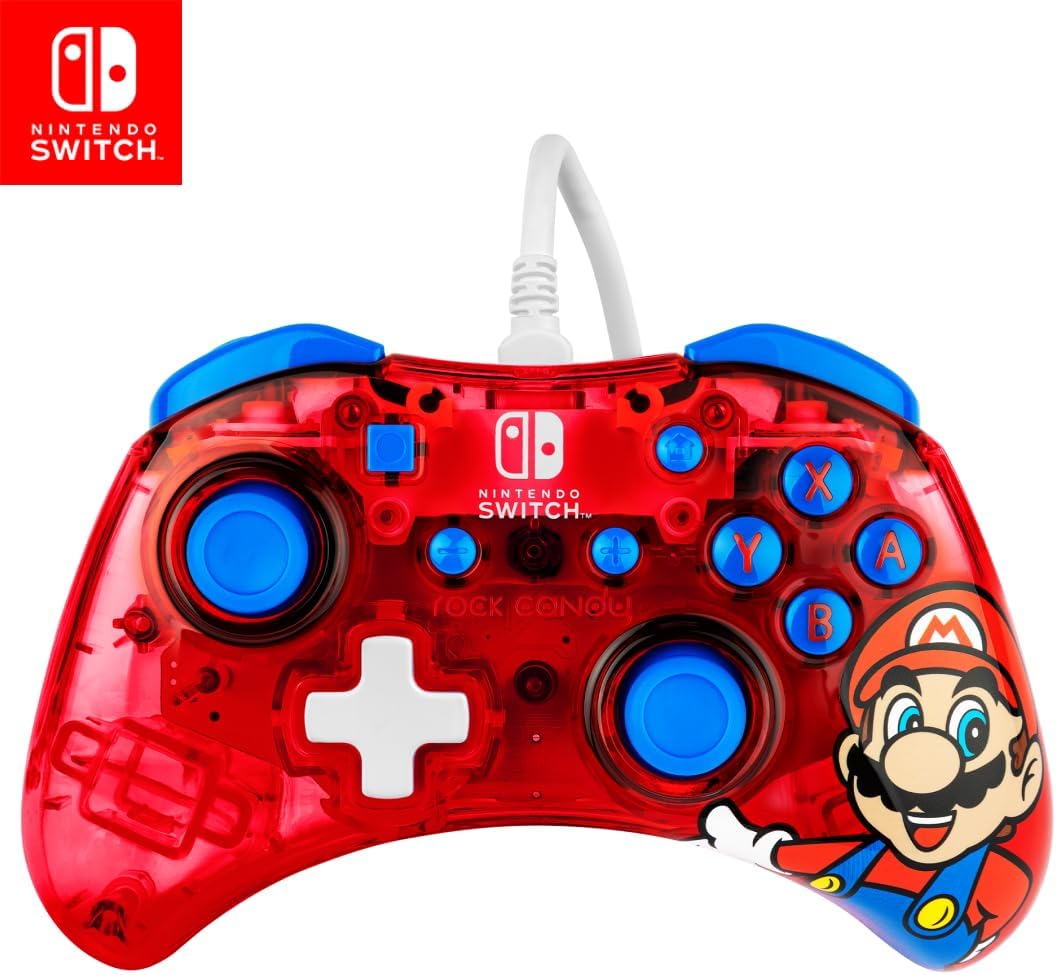 Mando con cable Rock Candy para Switch