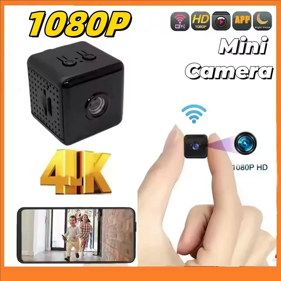 Mini Cámara 1080p Wifi Inalámbrica