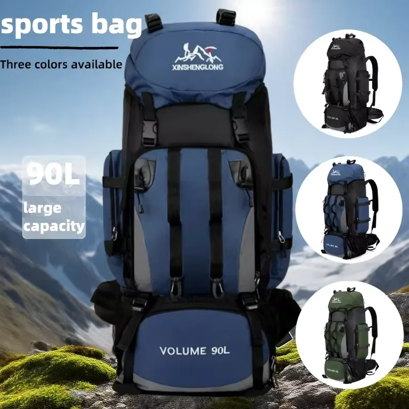 Mochila senderismo 90L impermeable