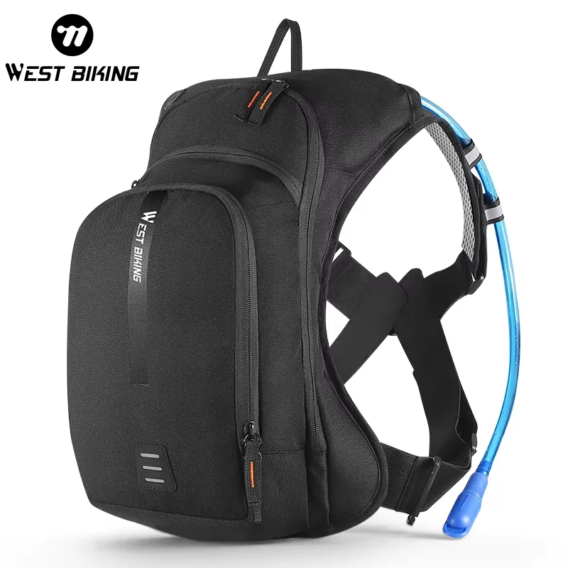 Mochila ultraligera para ciclismo con bolsa de agua incluida.