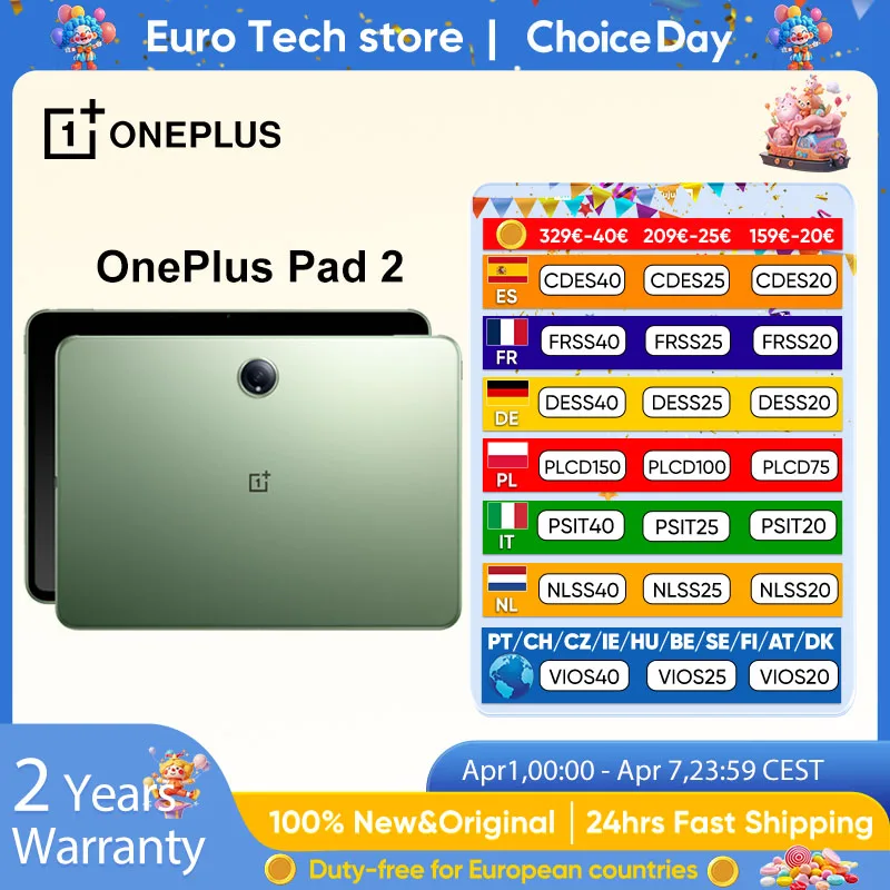 OnePlus Pad 2 16GB/512GB