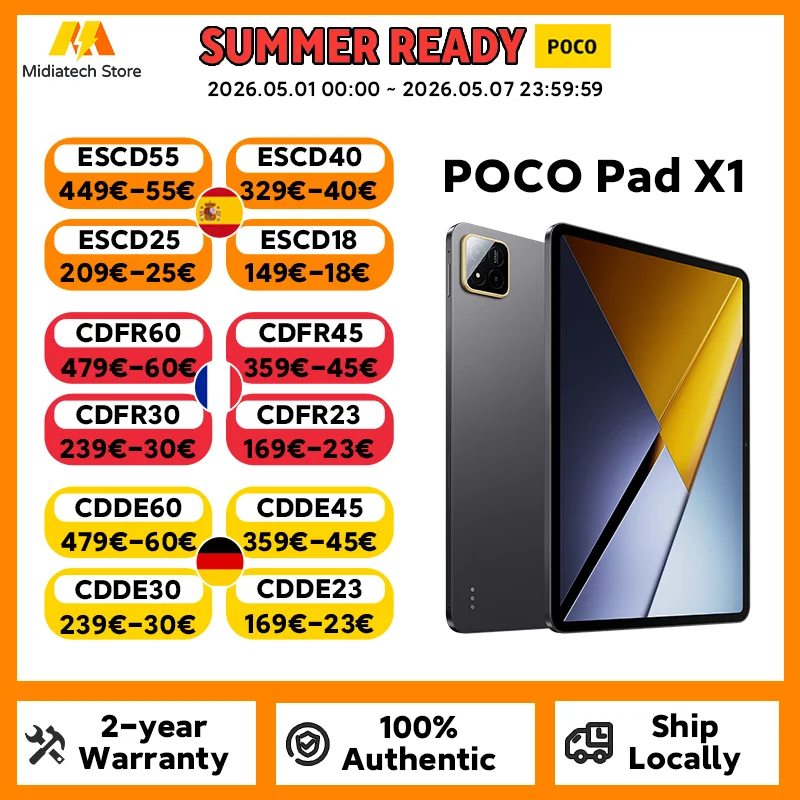 POCO Pad X1 8GB/512GB