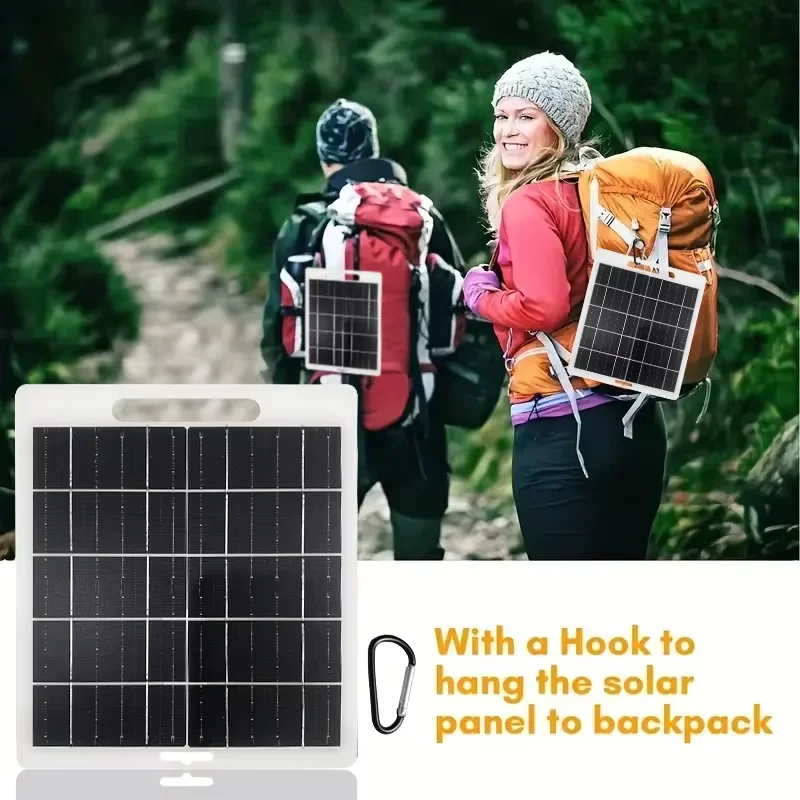 Placa Solar USB Dual portátil