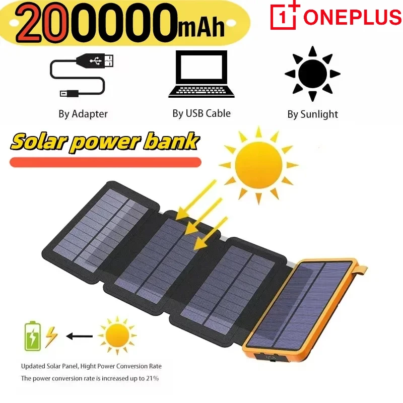 Powerbank Solar plegable portátil