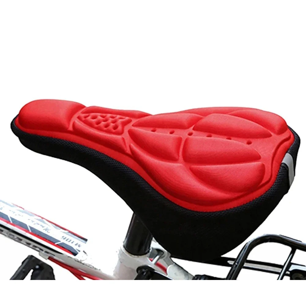 Sillín de bicicleta con funda suave 3D