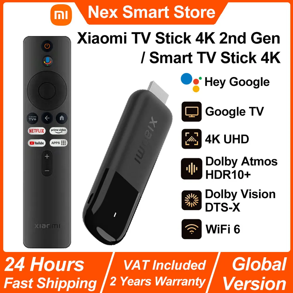 Smart TV Stick 4K Xiaomi 2.a generación