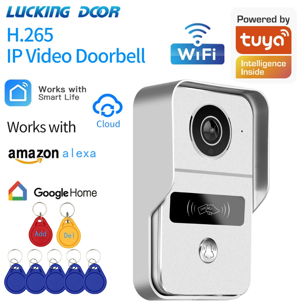 Timbre cámara WiFi Tuya Smart 1080P