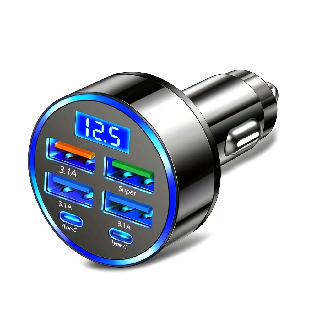 Adaptador de carga rápida 6 en 1
