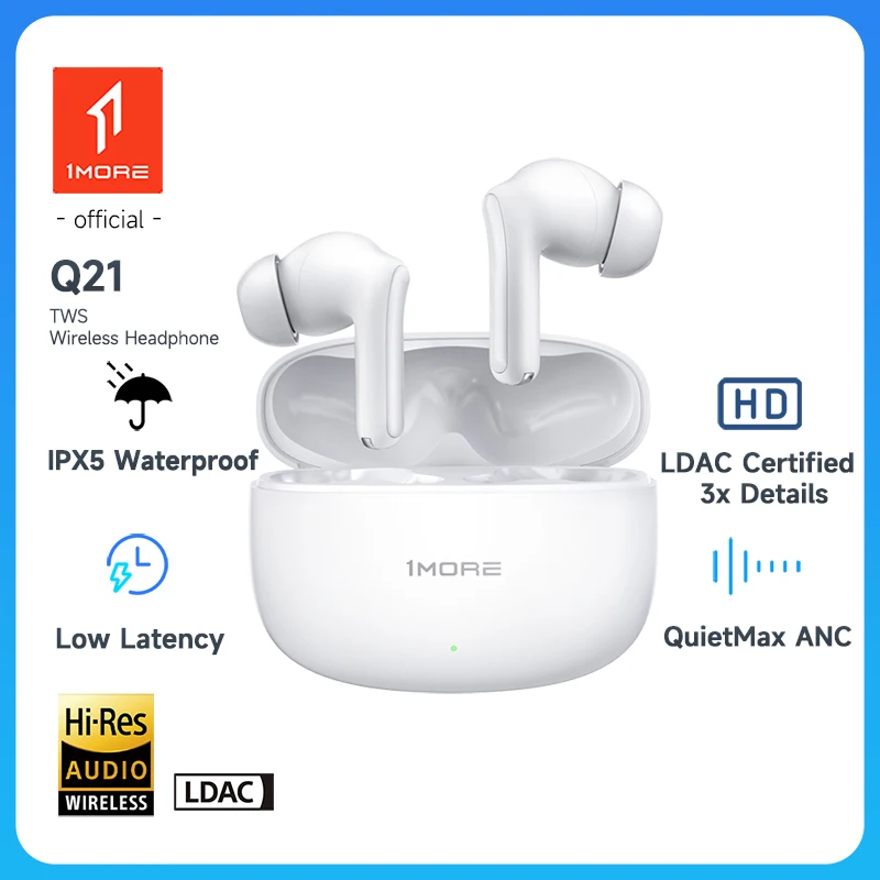 Auriculares TWS ANC 1MORE Q21
