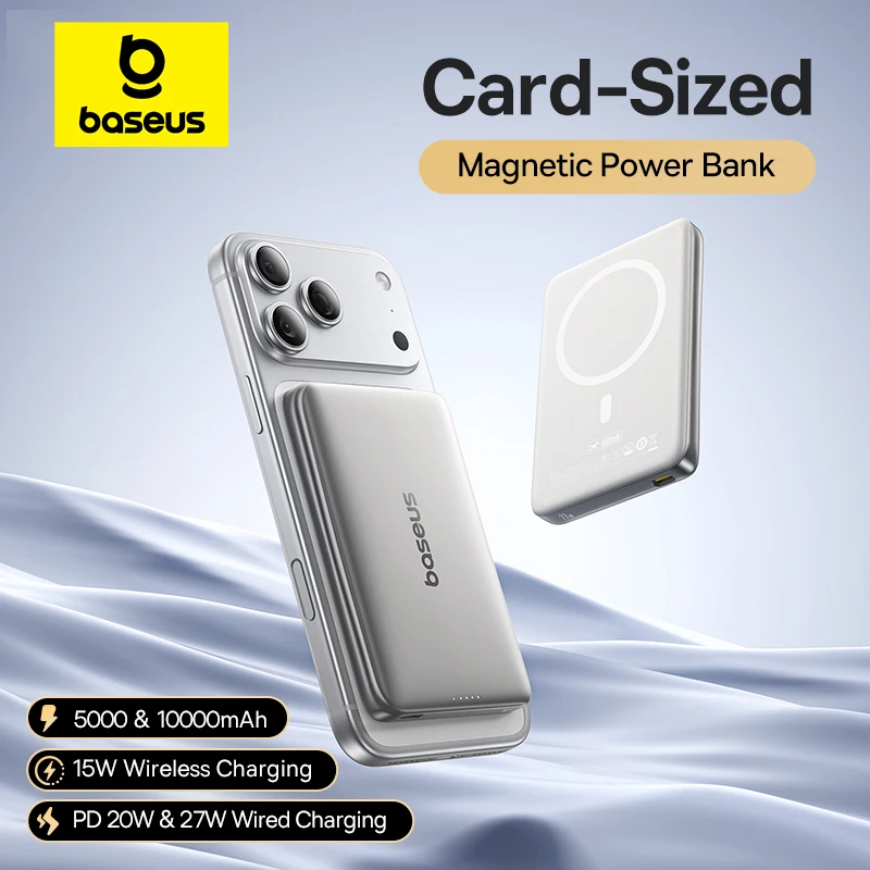 Banco de energía magnético Baseus 5000mAh