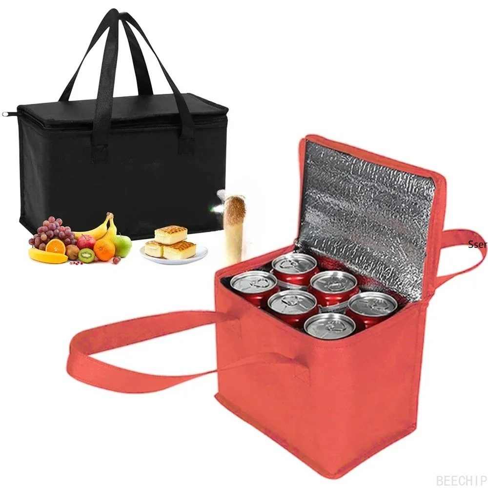 Bolsa térmica porta alimentos plegable