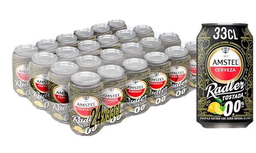 Cerveza tostada Amstel Radler 0,0