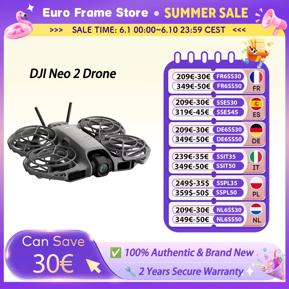 Dron DJI Neo2 con cámara 4K