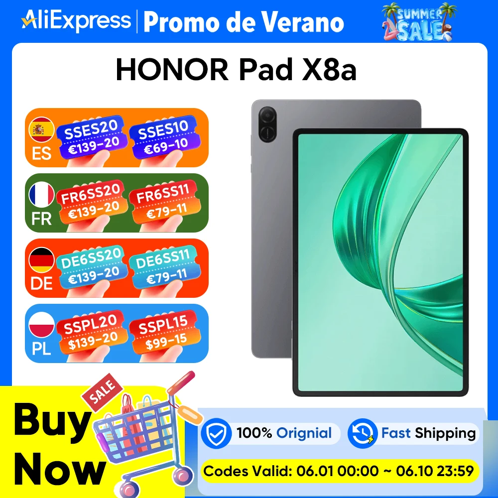 Honor Pad X8a