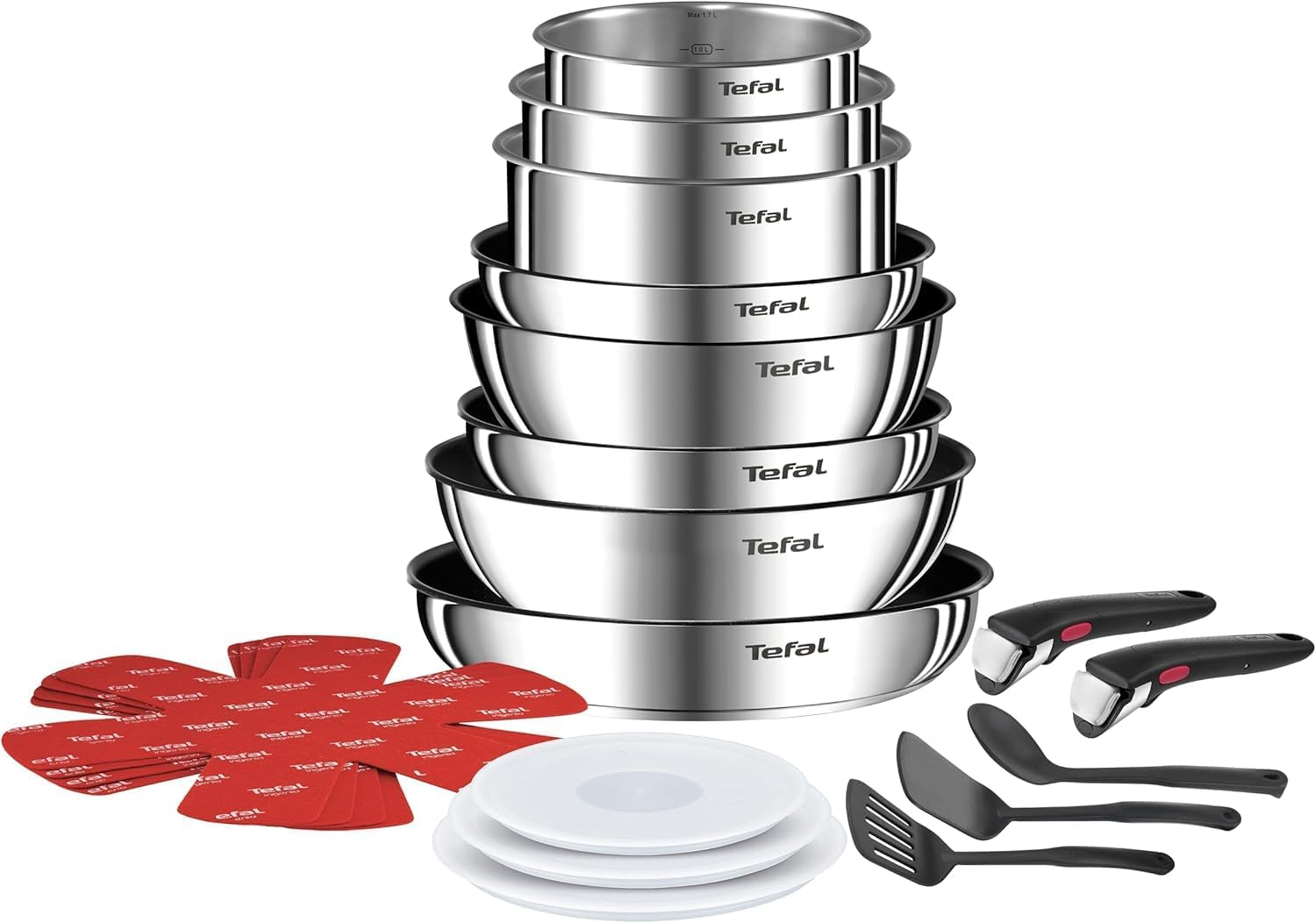 JUEGO DE SARTENES TEFAL INGENIO
