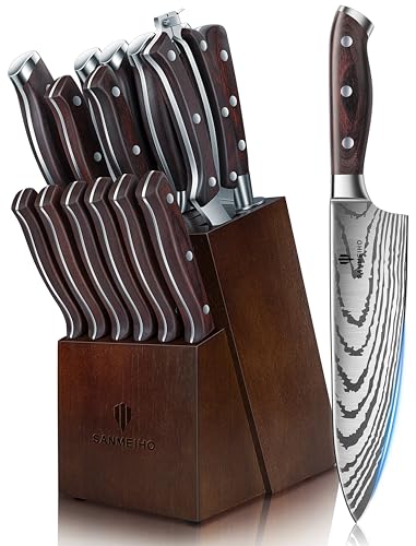 Juego cuchillos cocina 16 Piezas