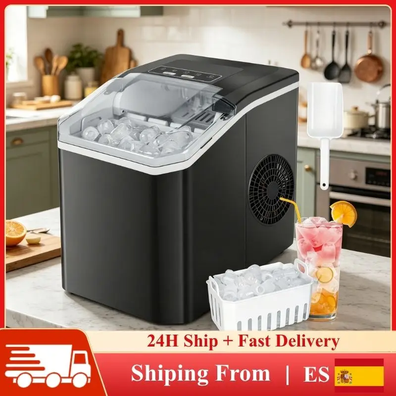 Máquina de hielo portátil automática