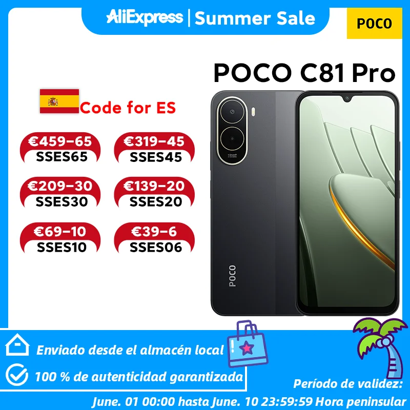POCO C81 Pro 6000mAh 6.9 LCD