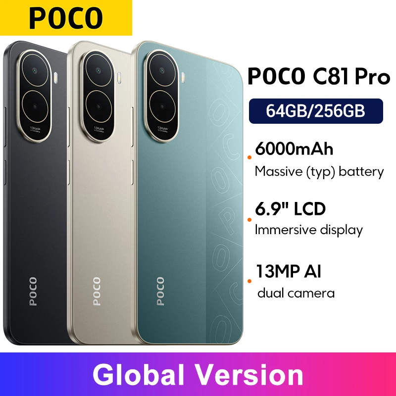 POCO C81 Pro C81 Pro 64GB/128GB/256GB