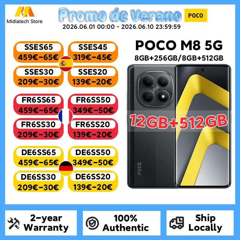 POCO M8 5G 12GB 512GB
