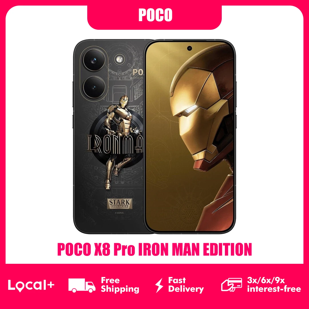 POCO X8 Pro 5G Edición Iron Man 12GB/512GB