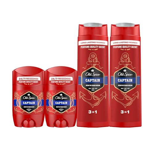 Pack desodorante y gel Old Spice Captain