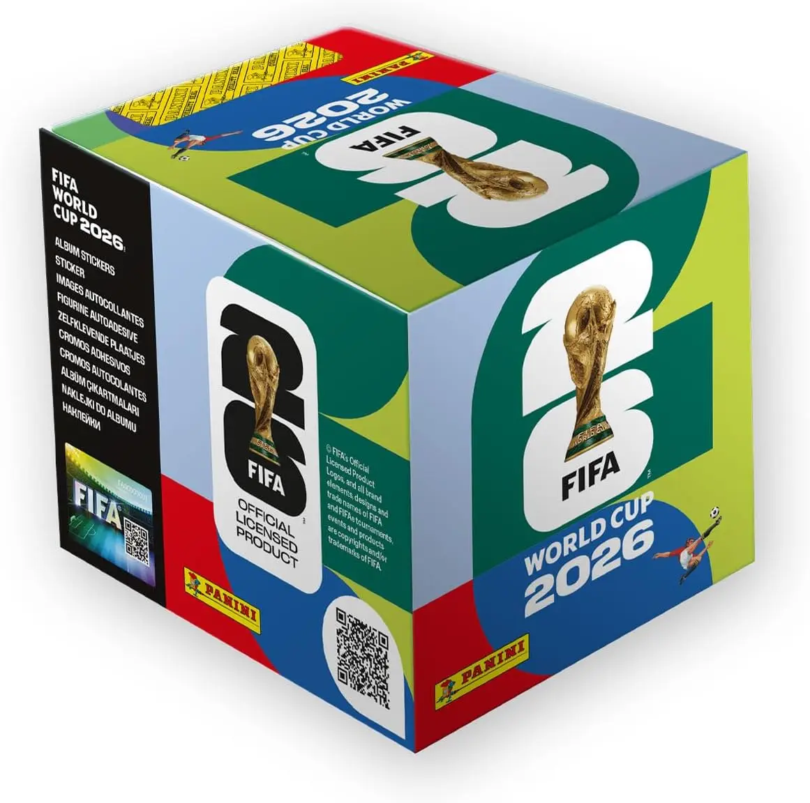 Panini  Colección oficial de la FIFA World Cup 2026 (caja de 50 bolsas)
