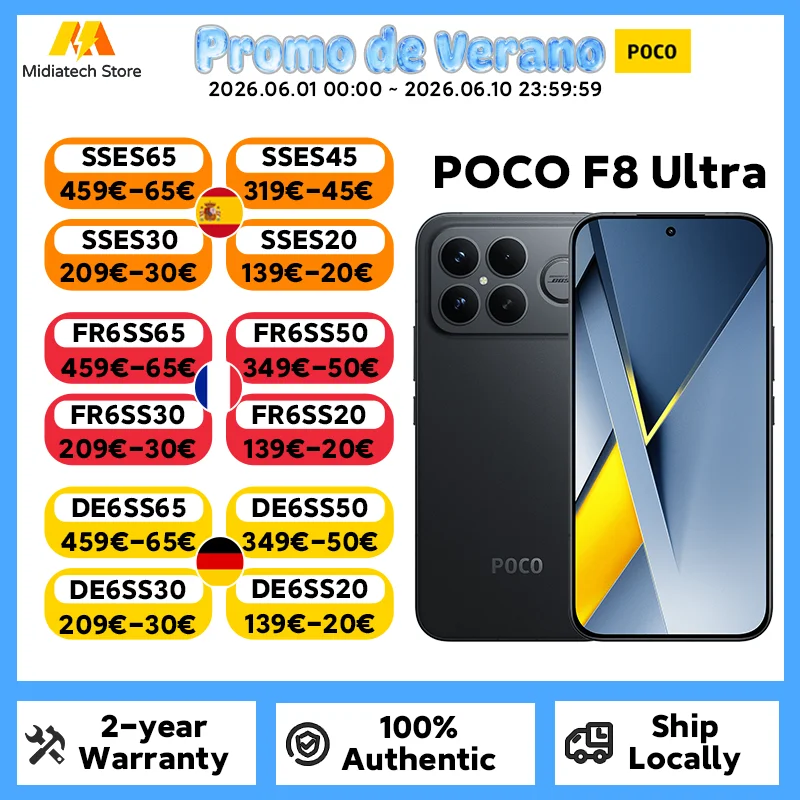 Poco F8 Ultra  RAM:  12 GB | ROM: 256 GB