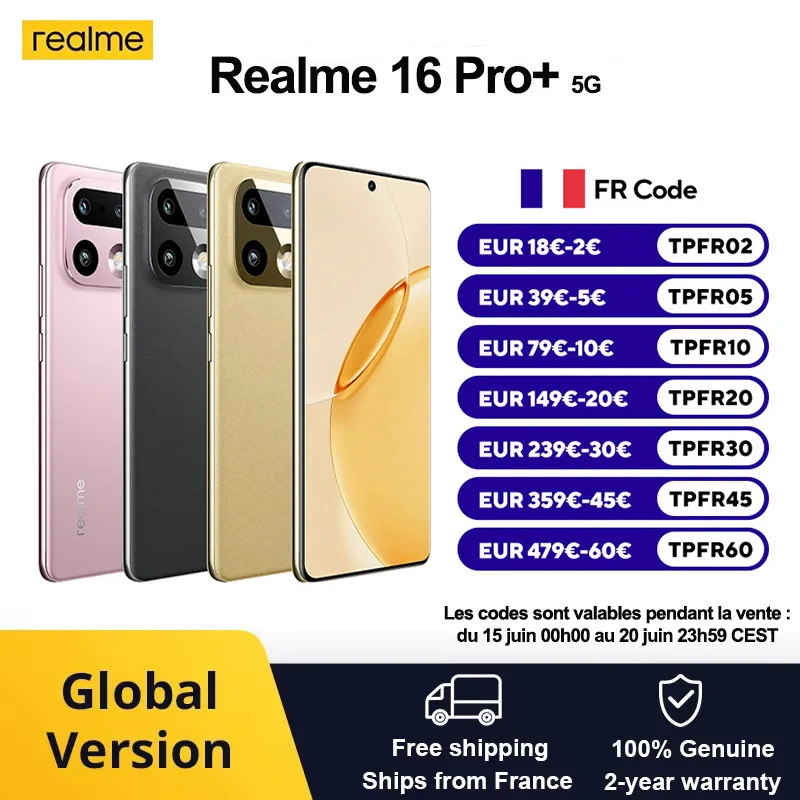 Realme 16 Pro  5G 8GB/256GB