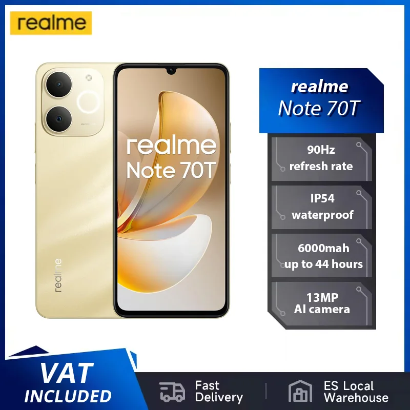 Realme Note 70T AI 64GB/256GB