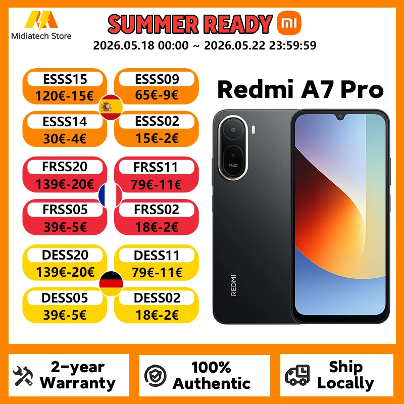 Redmi A7 Pro 64GB o 128GB