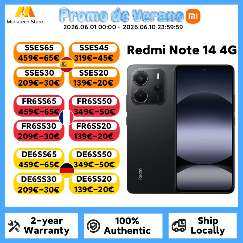 Redmi Note 14 6GB/128GB