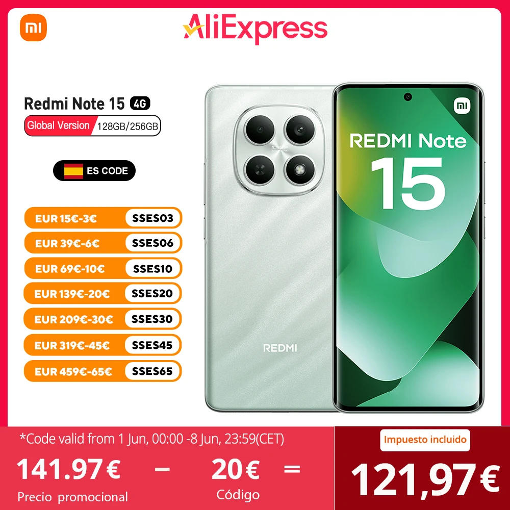 Redmi Note 15 128GB/256GB