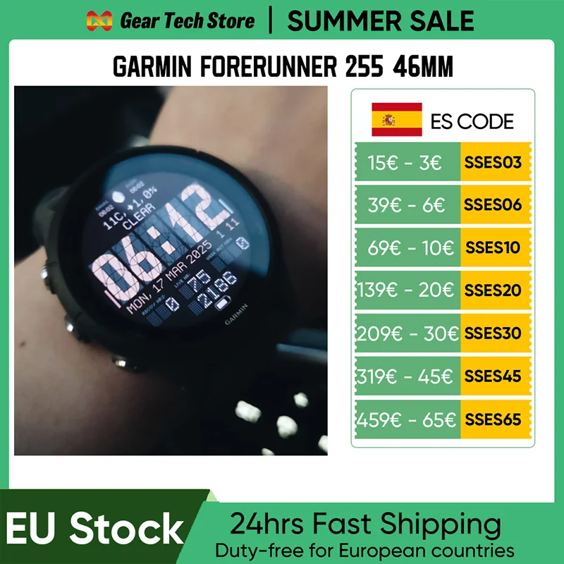 Reloj deportivo Garmin Forerunner 255