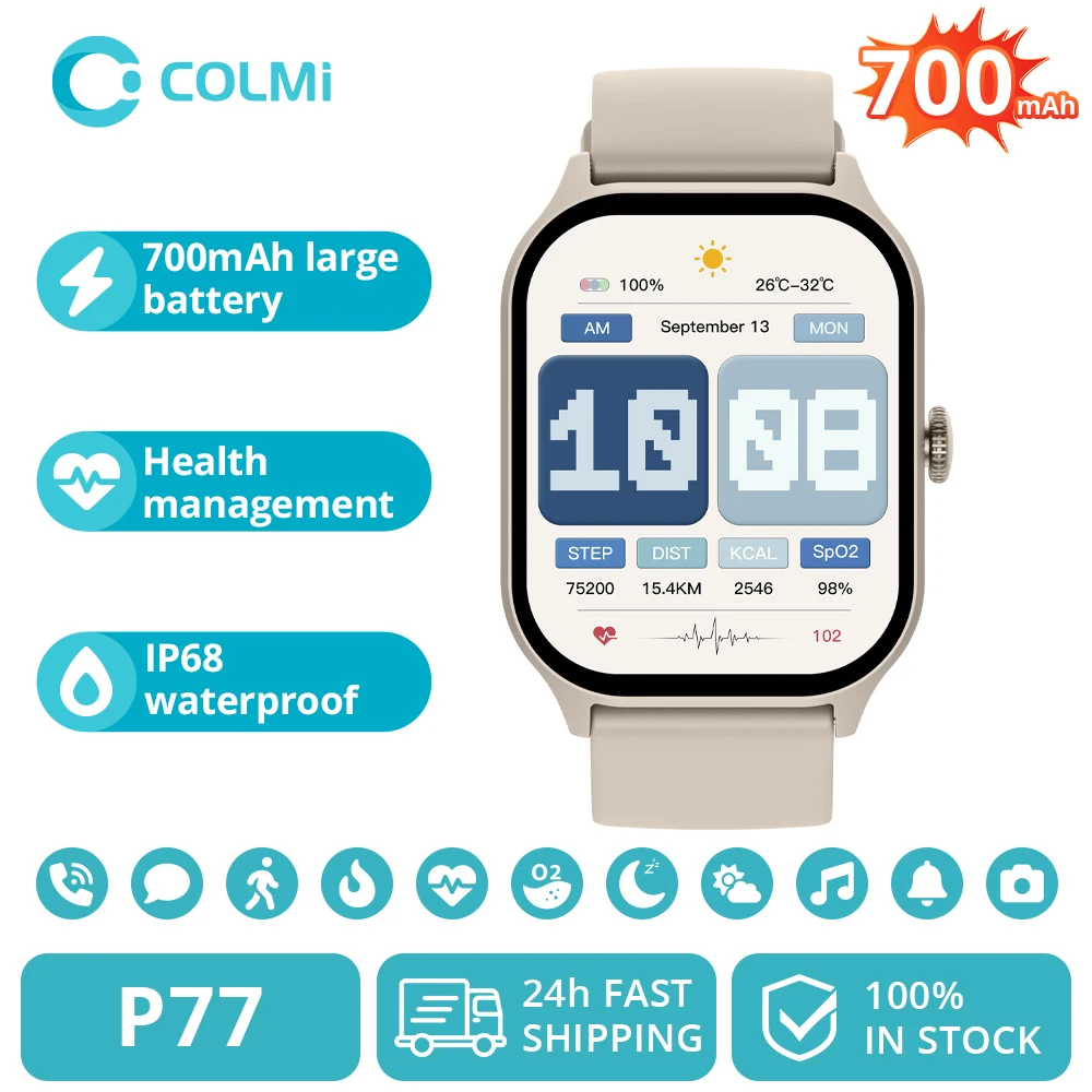 Reloj inteligente COLMI P77