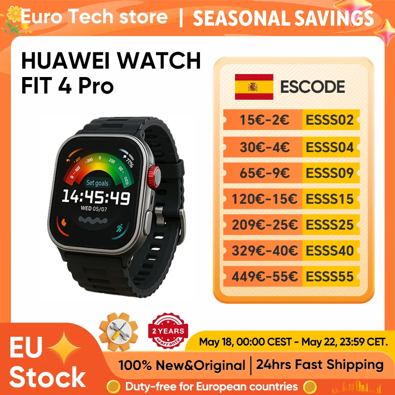 Reloj inteligente Huawei Watch Fit 4 Pro