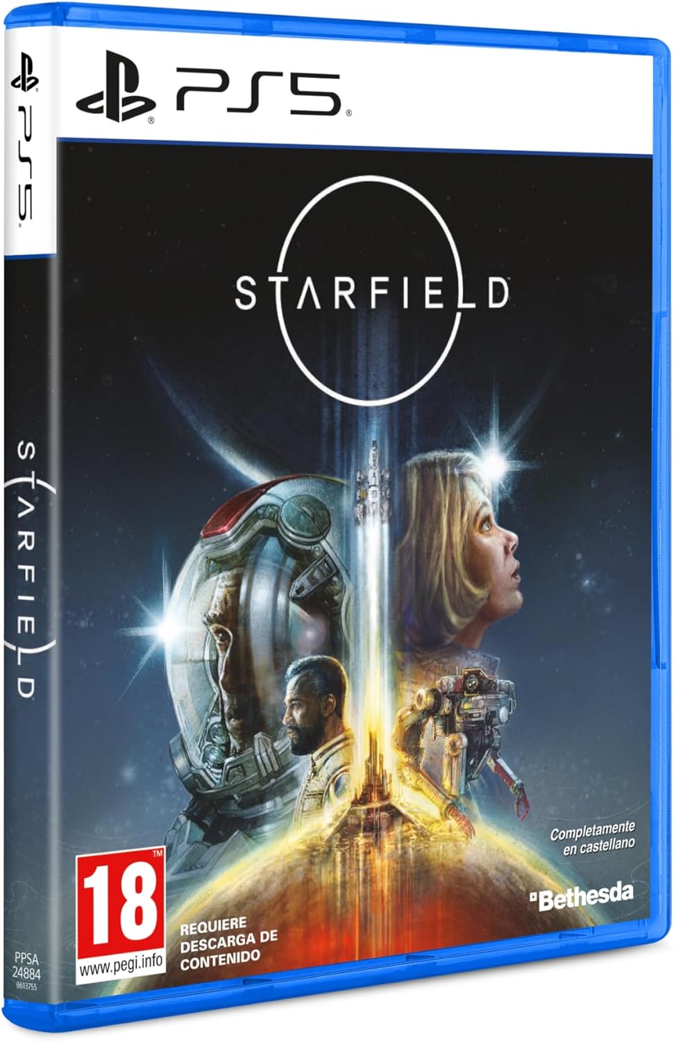 Starfield: Edición estándar – PlayStation 5 [Disco físico - Requiere descarga de contenido]