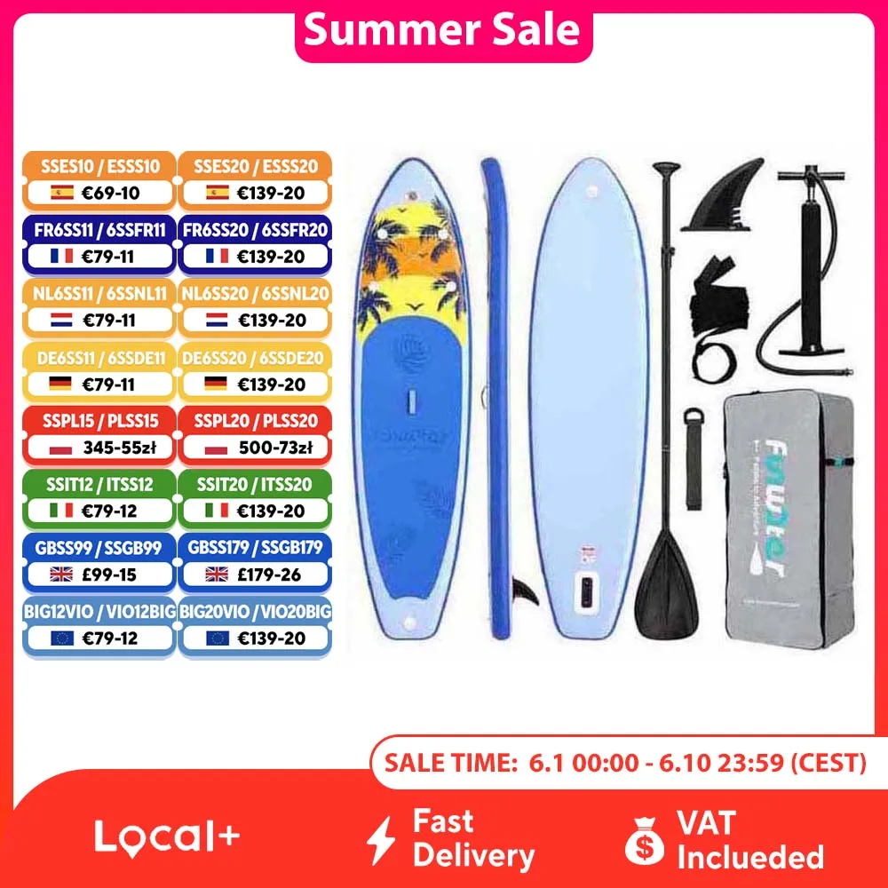 Tabla de paddle inflable FunWater