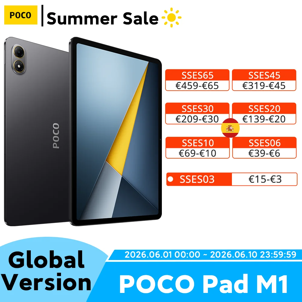 Tablet POCO Pad M1 8GB/256GB