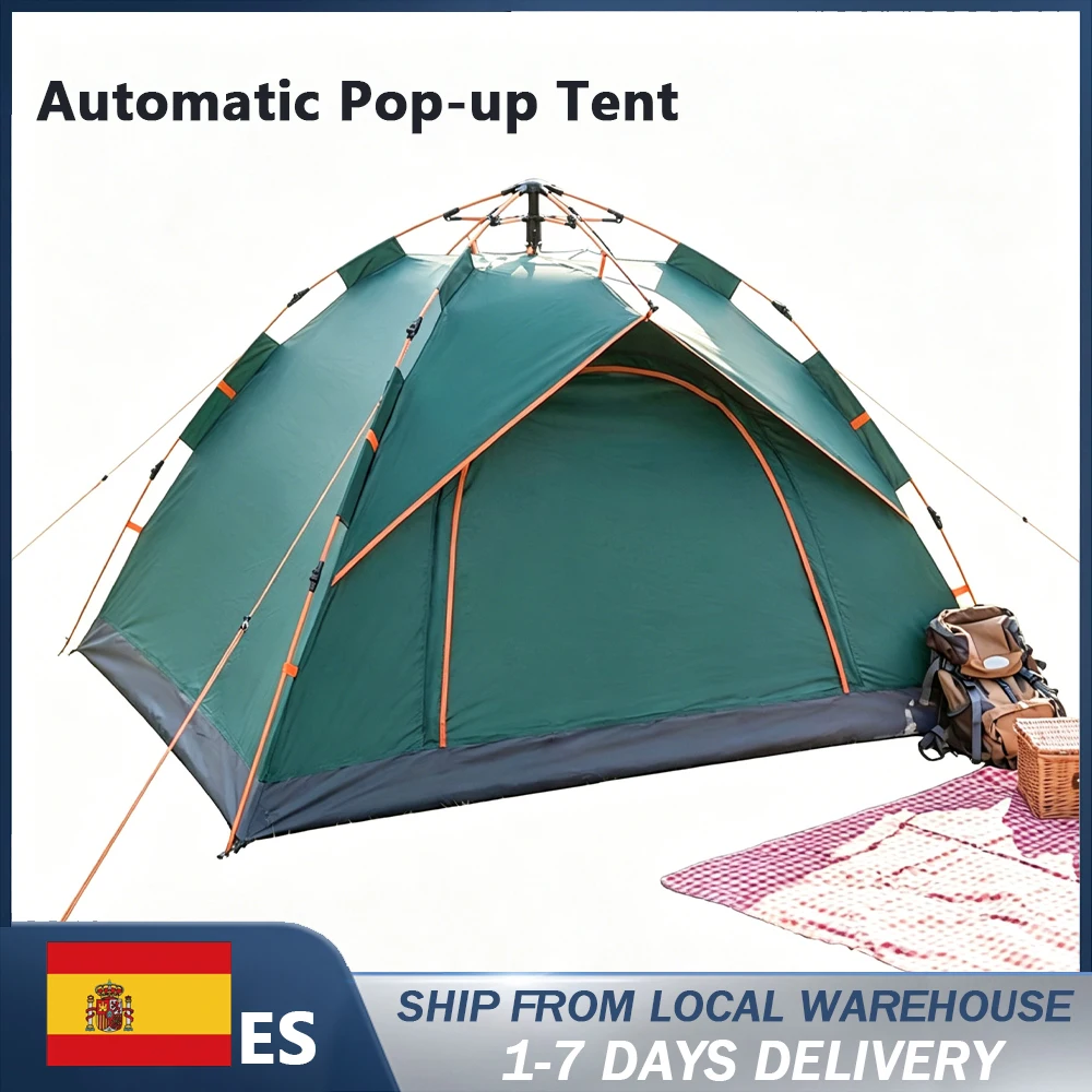 Tienda pop-up automática para 2 personas
