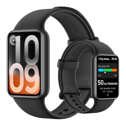 XIAOMI Smart Band 10 Pro, Rastreador Fitness Estilo Reloj Unisex, Pantalla AMOLED 1.74", algoritmo sueño Mejorado, 21 días de batería, Android e iOS, 150+ Modos, GNSS, 5ATM, Negro