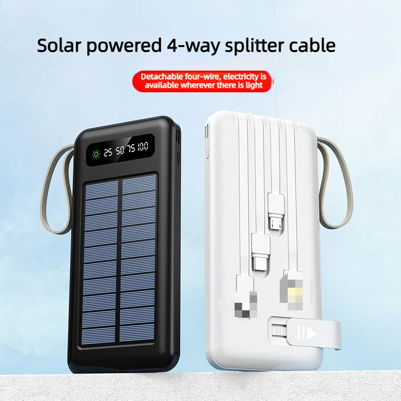 Banco Solar Portátil 10000/20000 mAh