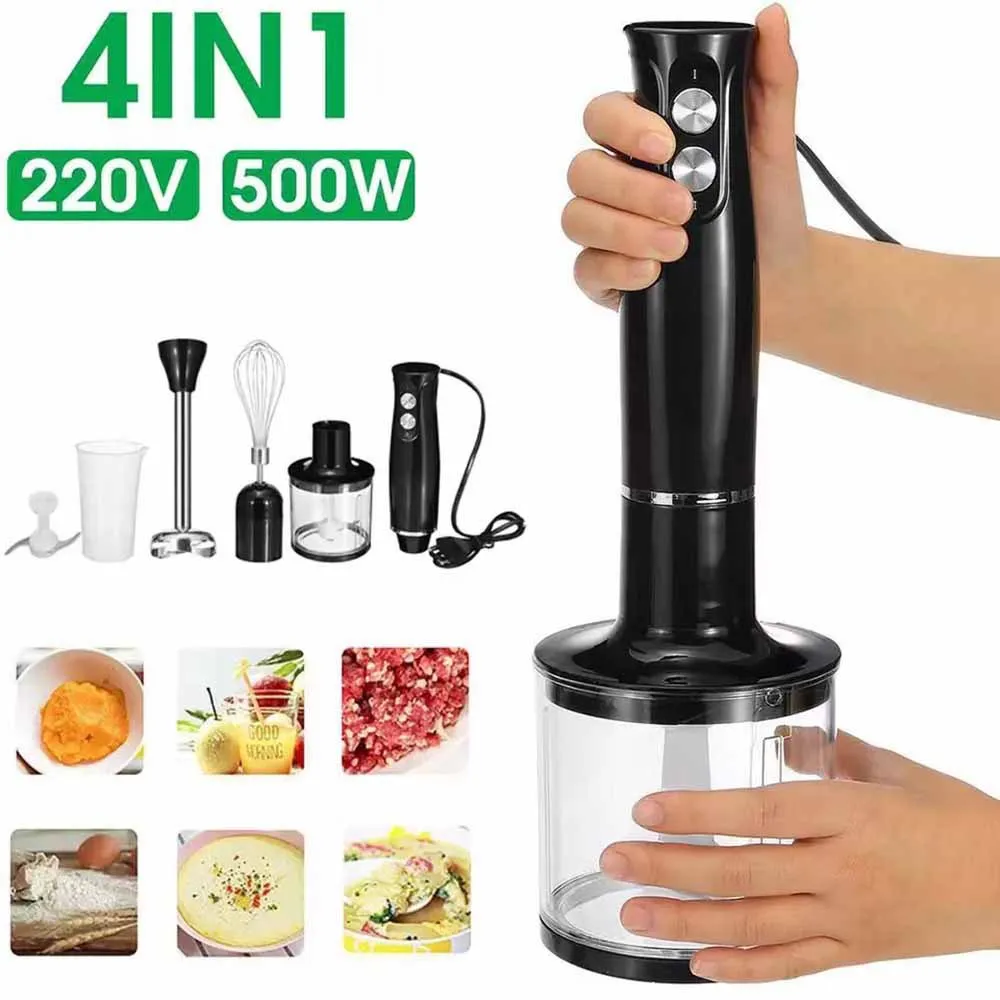 Batidora de mano eléctrica 4 en 1