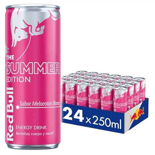 Bebida energética Red Bull White Peach