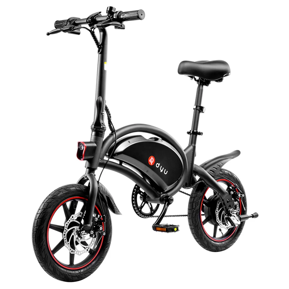 Bicicleta eléctrica plegable Dyu D3f