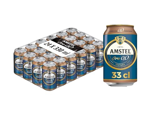 Cerveza tostada Amstel Oro 0,0