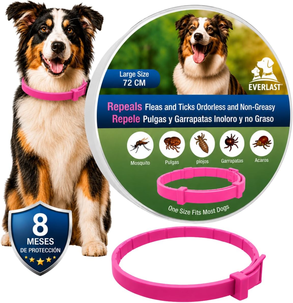Collar antiparasitario Tempotech