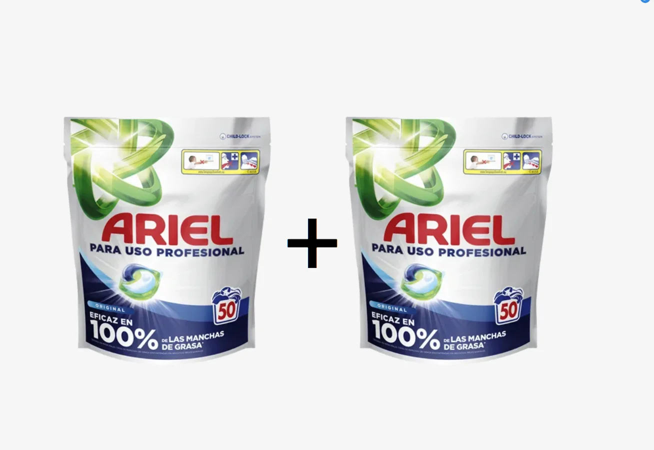 Detergente Ariel Pods Profesional 100 Lavados