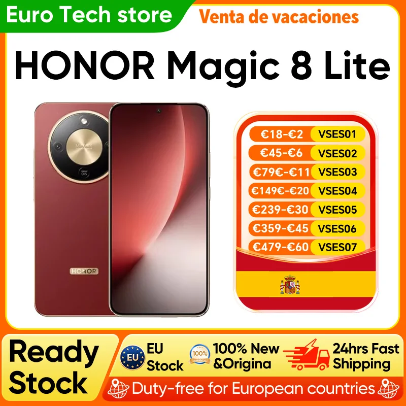 Honor Magic8 Lite   RAM:  8 GB | ROM: 256 GB